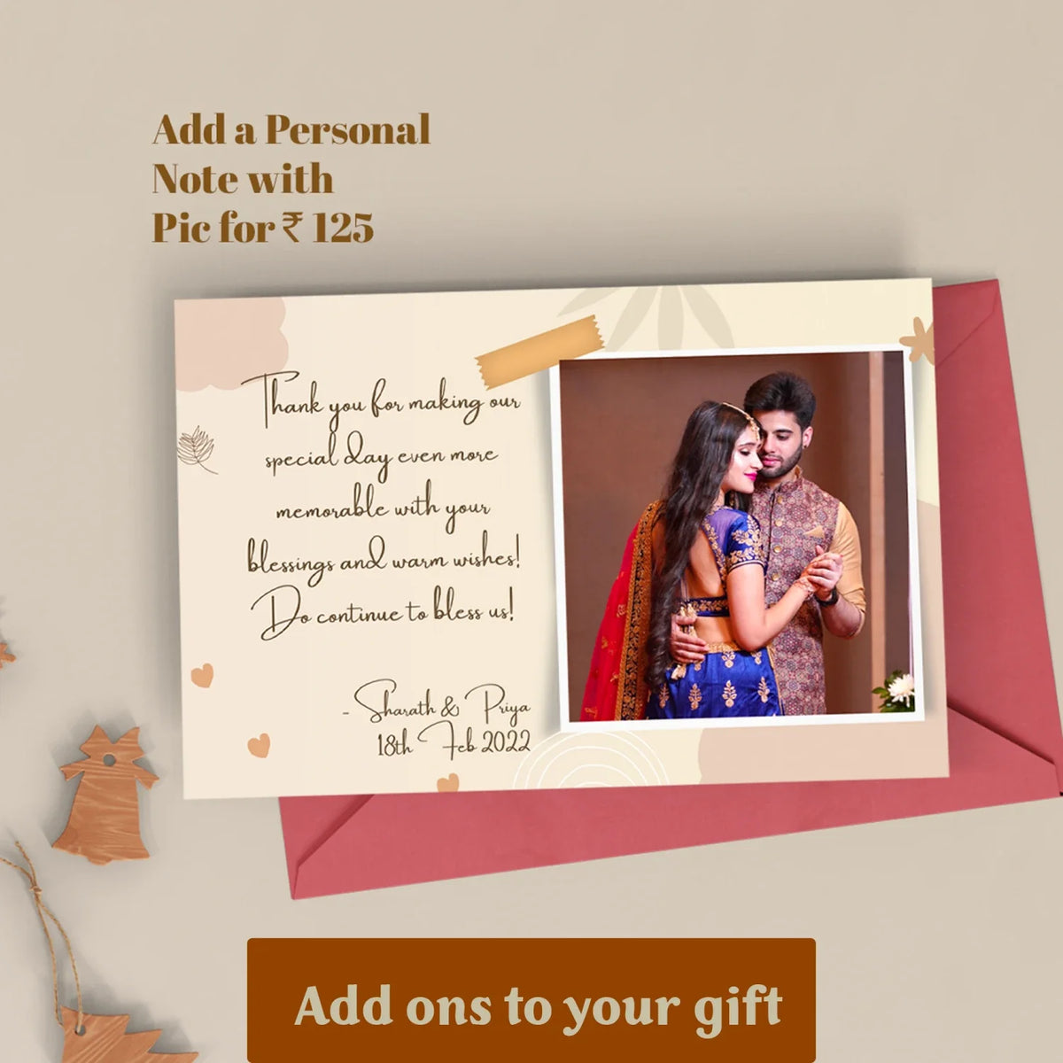 "Make your personalized gifts more awaiting and exciting to be opened with this elegant gift wrap to give it a flawless finish.  "