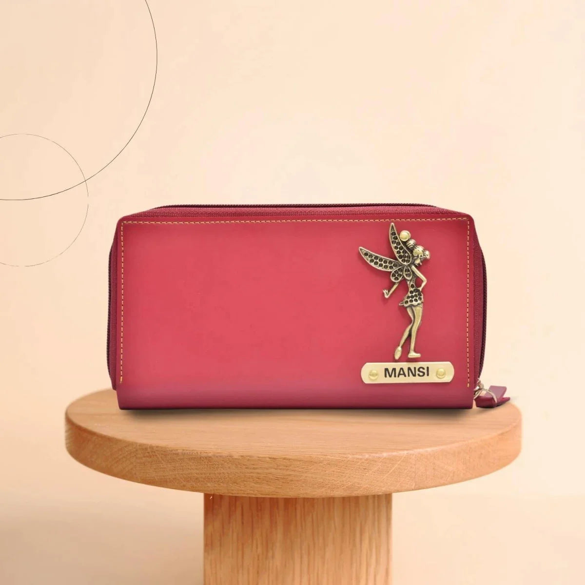 "Effortless Versatility: Our zip around minimal clutch seamlessly transitions from day to night, making it the perfect accessory for any occasion."