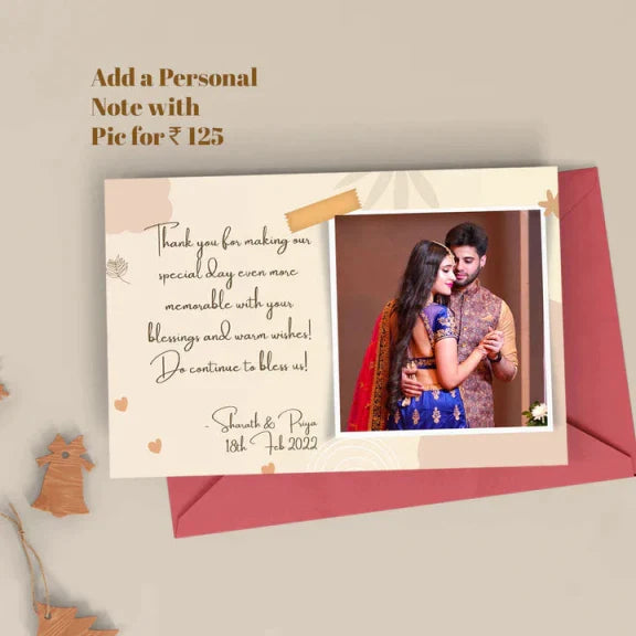 "Write some heartfelt words for your loved ones and revisit the memory lanes with a beautiful polaroid picture.  "