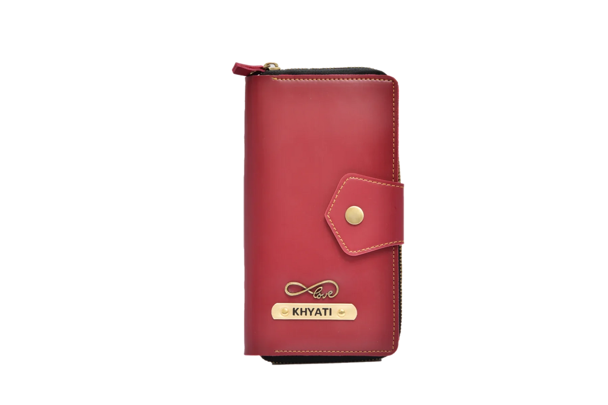 From its sleek and stylish exterior to its practical and functional interior, this zip around lady wallet is the perfect accessory for any woman who wants to stay organized and on-trend.