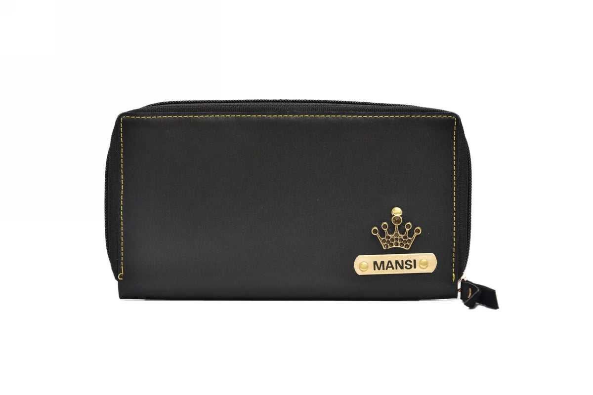 "Travel-friendly Companion: The compact size and secure zip closure of our minimal clutch make it an ideal travel companion for your essentials."