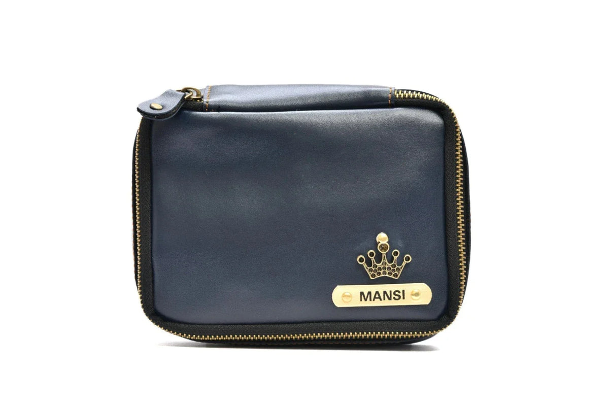 Create your signature look anywhere, anytime with this sleek and portable mini makeup kit.