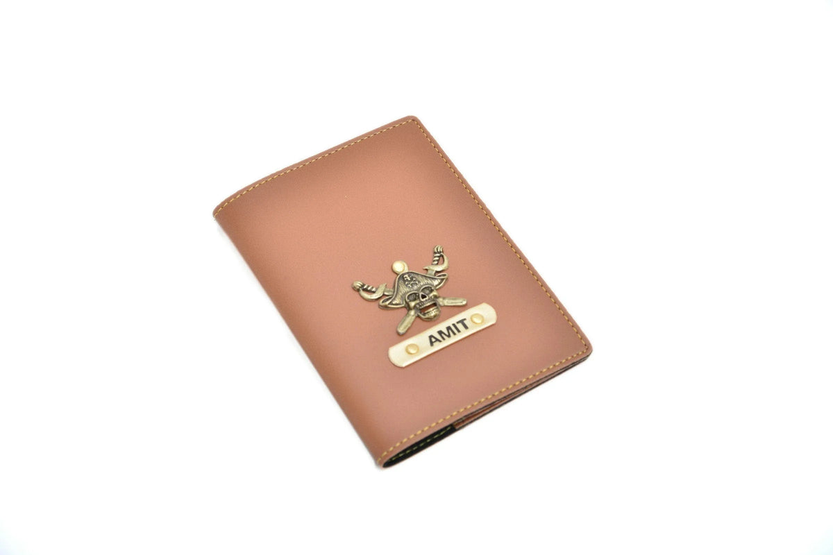 personalized-cb08-tan-customized-best-gift-for-boyfriend-girlfriend. A must-have travel accessory for today's minimalist traveler who seeks both style and function. With a personalized touch, it has your name and charm on it with its attractive finish.The case with its sturdy build ensures protection of your passport during traveling shenanigans! It carries your passport, money, cards etc. at one place. Material-vegan/synthetic leather