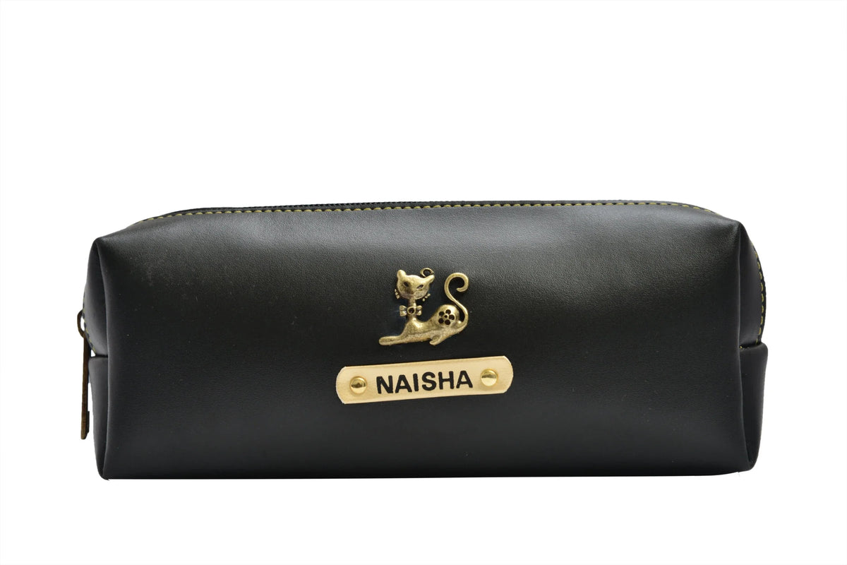 "Easy Access and Visibility: The transparent window on our pencil pouch allows you to quickly locate and retrieve your desired pen or pencil."