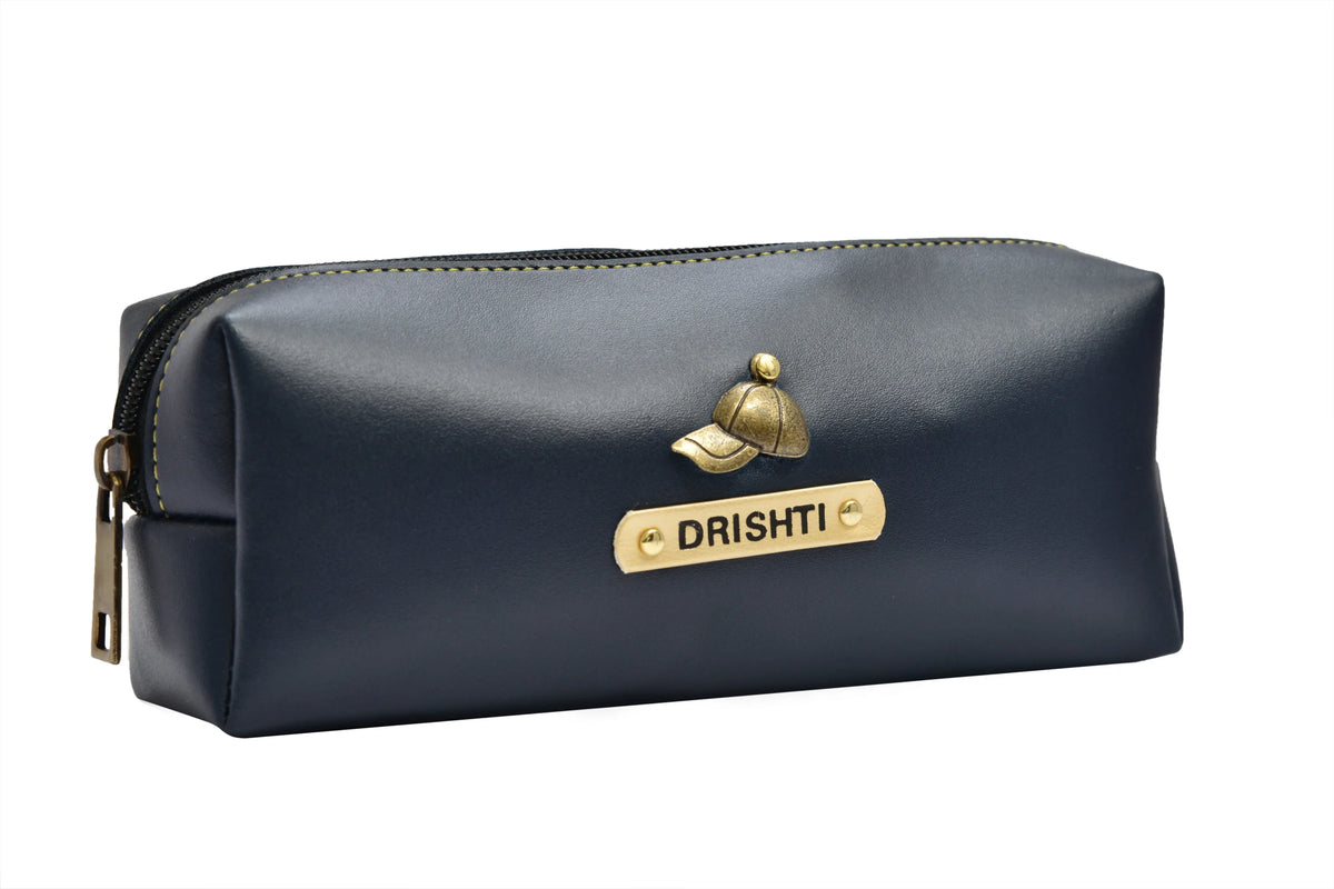 personalized-pencil-pouch-faux-leather-royal-blue-customized-best-gift-for-boyfriend-girlfriend